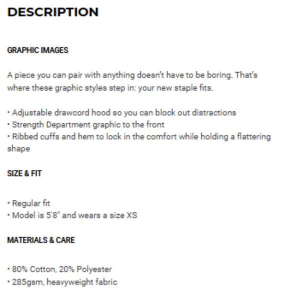 Gymshark Strength Department Graphic Hoodie - Size XL in Weighted Purple - Picture 9 of 9